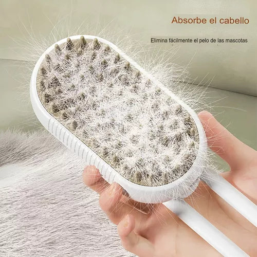 Cepillo a vapor para mascotas