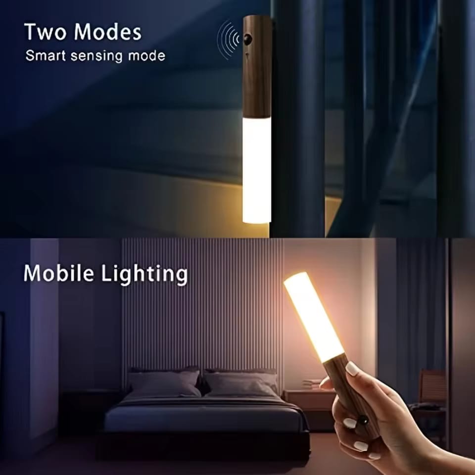 Aplique de pared magnético con luz nocturna